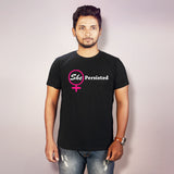 Nevertheless, She Persisted. Men's T-Shirt.