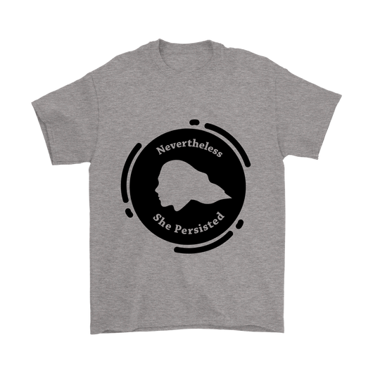 Nevertheless She Persisted T-Shirt. Teelaunch.